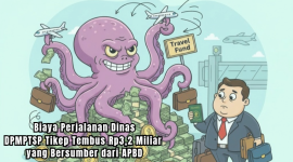 DPMPTSP Tikep habiskan Anggaran Rp3,1 Miliar untuk 13 Item Kegiatan Perjalanan Dinas Biasa di Tahun 2024.