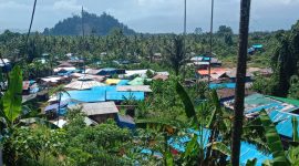 Tambang emas ilegal Desa Kusubibi, Kabupaten Halmahera Selatan.