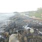 Breakwater di Desa Orimakurunga, Halmahera Selatan.